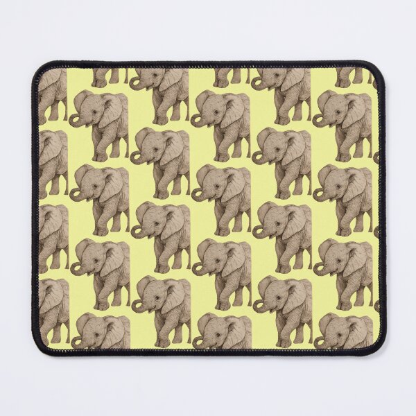 Item preview, Curled Trunk Elephant Sticker/L2D  designed and sold by L2Dcreations.