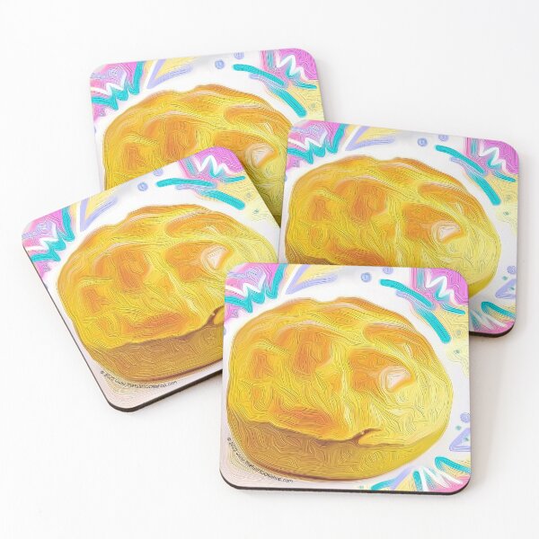 Item preview, Hong Kong Pineapple Bun — Bo Lo Bao designed and sold by thefullMOONshop.