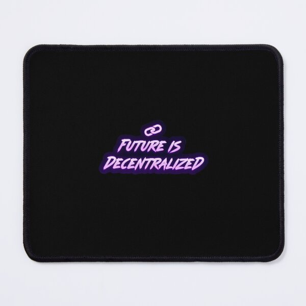 Item preview, Future Is Decentralized Bitcoin Artwork designed and sold by RadDeck.