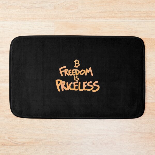 Item preview, Freedom Is Priceless Crypto Urban Artwork designed and sold by RadDeck.