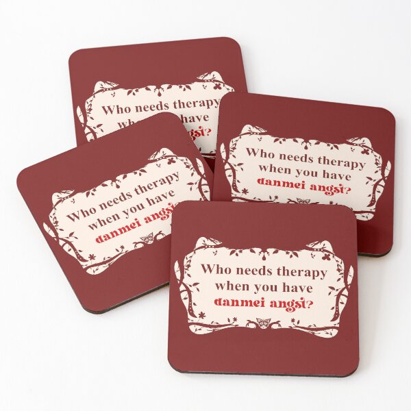 Item preview, Danmei Angst Quote – Who Needs Therapy?  designed and sold by InVerses.