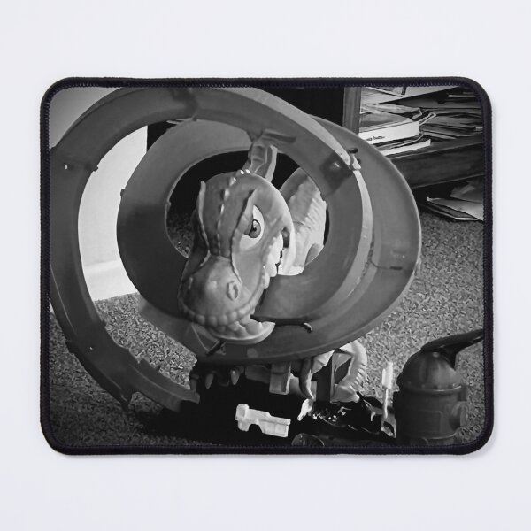 Item preview, Dinosaur. Black and white toy photography designed and sold by SOUNDtoBy-THoR.
