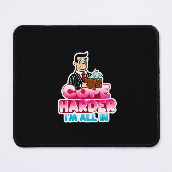 Item preview, Bitcoin Cope Harder I’m All In Crypto Quote designed and sold by RadDeck.