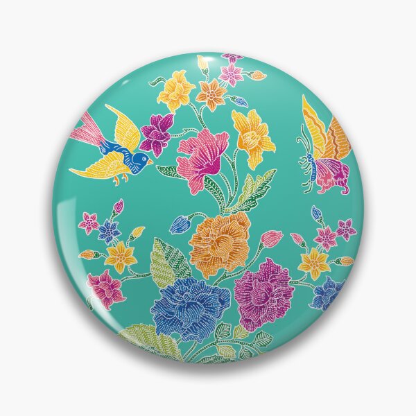 Item preview, Nyonya Peony Batik Pattern  designed and sold by YoungLWorkshop.