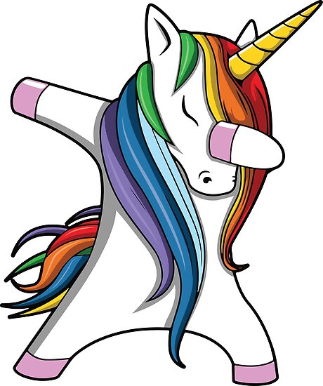 singing dancing unicorn