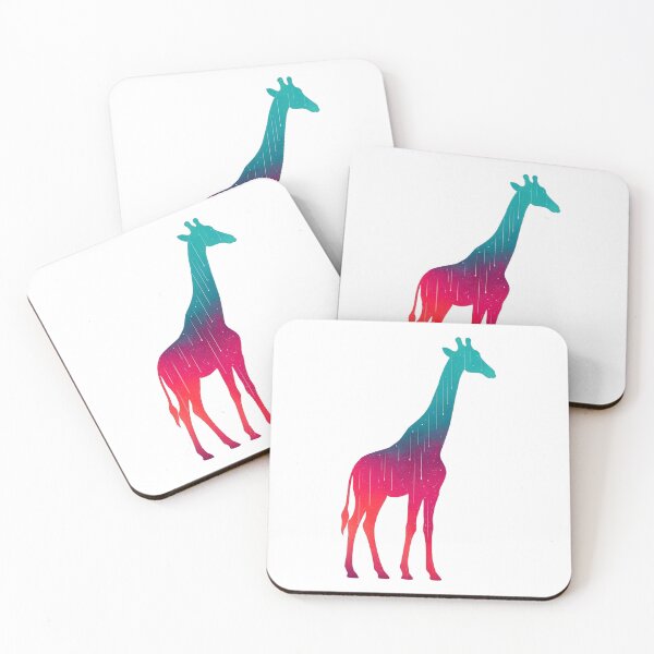 Item preview, SYYmas-Starry Night Giraffe Silhouette in Cosmic Style designed and sold by SYYmas.