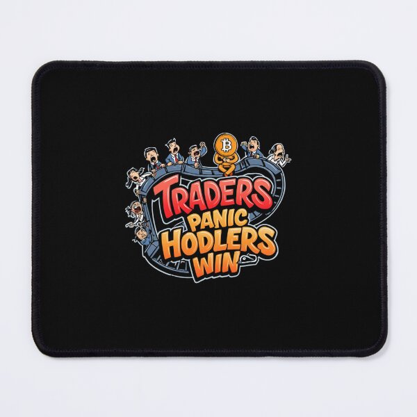 Item preview, Bitcoin Traders Panic Hodlers Win Graffiti Artwork designed and sold by RadDeck.