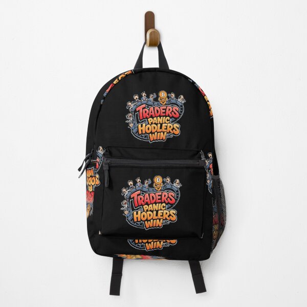 Item preview, Bitcoin Traders Panic Hodlers Win Graffiti Artwork designed and sold by RadDeck.