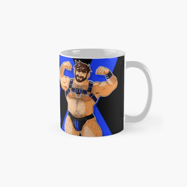 ADAM LIKES HARNESS - BLUE Classic Mug