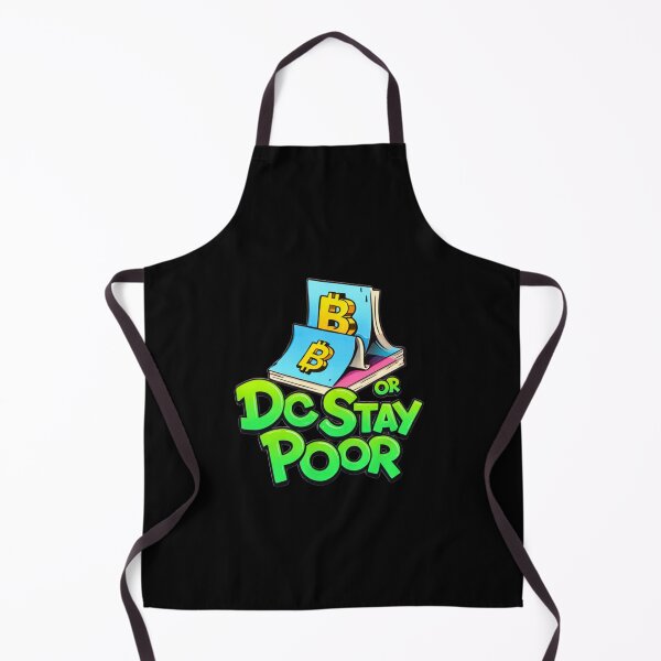 Item preview, Bitcoin DCA Or Stay Poor Graffiti Slogan Art designed and sold by RadDeck.