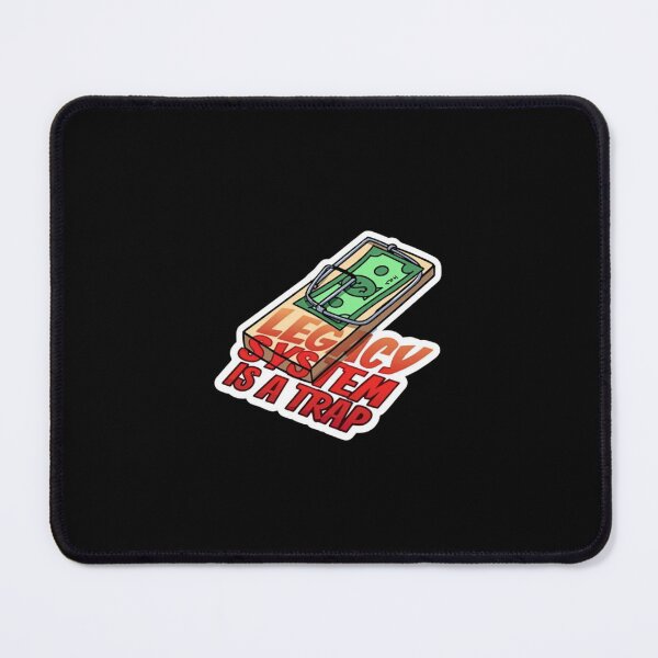 Item preview, Bitcoin Legacy System Is A Trap Graffiti Design designed and sold by RadDeck.