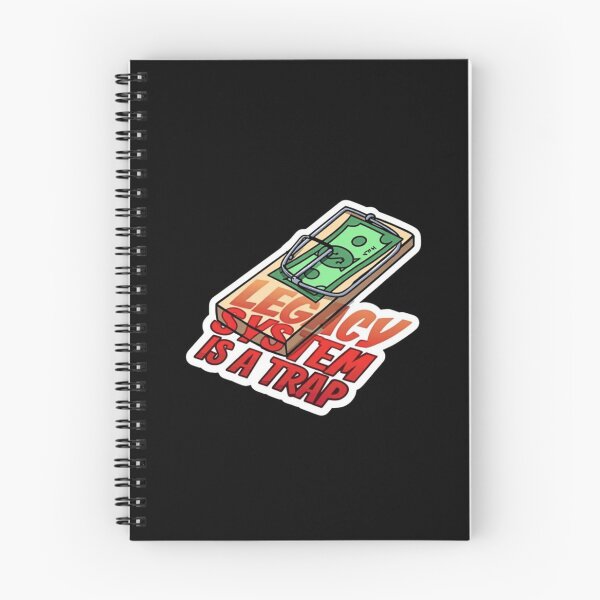 Item preview, Bitcoin Legacy System Is A Trap Graffiti Design designed and sold by RadDeck.