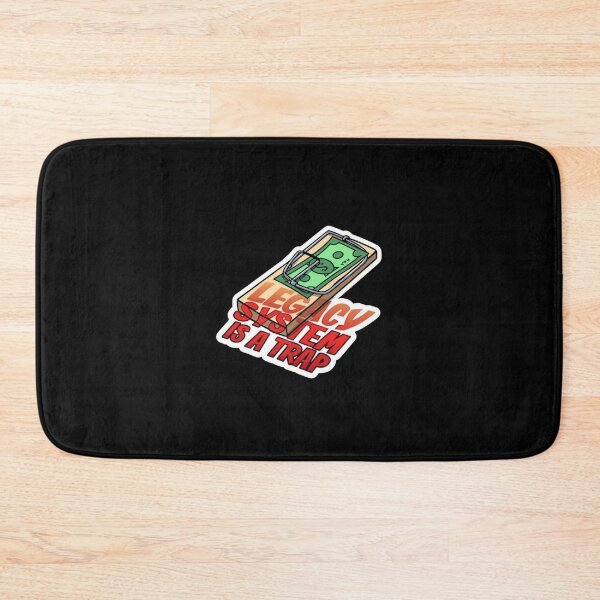 Item preview, Bitcoin Legacy System Is A Trap Graffiti Design designed and sold by RadDeck.