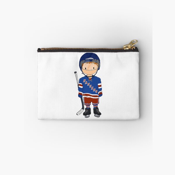 Item preview, Mini Rangers Hockey Player (Home Jersey) designed and sold by SpineapDesign.