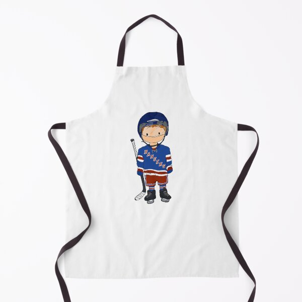 Item preview, Mini Rangers Hockey Player (Home Jersey) designed and sold by SpineapDesign.