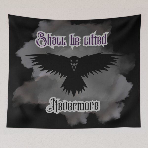 Item preview, Edgar Allan Poe Raven – Shall Be Lifted Nevermore designed and sold by Ravenna's Crypt.