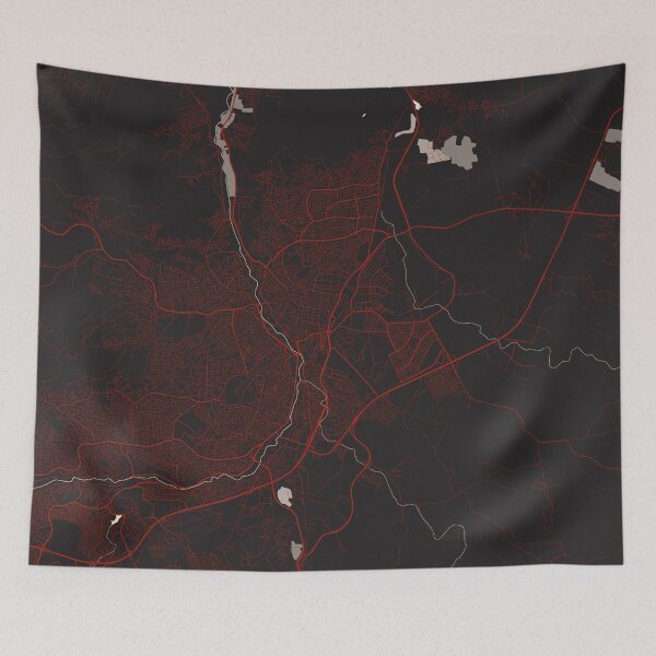 Item preview, Zarqa City Map of Jordan - Vector designed and sold by deMAP.