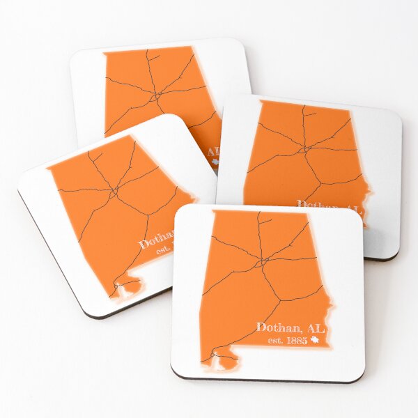 Item preview, Dothan, AL [Orange] designed and sold by PhilbonianDezin.