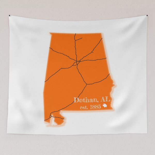 Item preview, Dothan, AL [Orange] designed and sold by PhilbonianDezin.