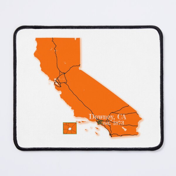 Item preview, Downey, CA [Orange] designed and sold by PhilbonianDezin.