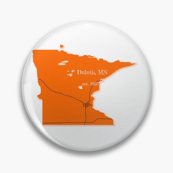 Artikelvorschau, Duluth, MN [Orange] entworfen und verkauft von PhilbonianDezin.