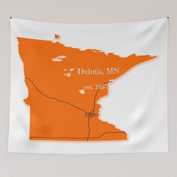 Item preview, Duluth, MN [Orange] designed and sold by PhilbonianDezin.