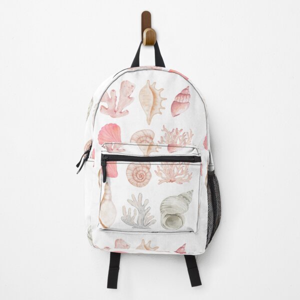 Item preview, Pink And White Sea Shells And Coral designed and sold by #SadieArt.