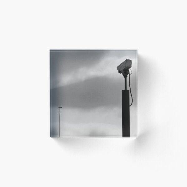 Our Father vs Big Brother Acrylic Block