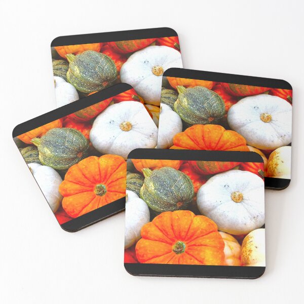 Item preview, Colorful Pumpkins designed and sold by craftsbydaphy.