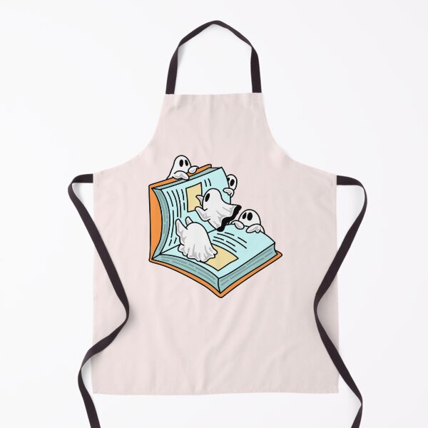 Item preview, ghosts reading a book designed and sold by Neadoodles.