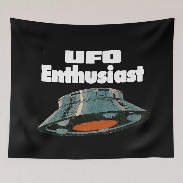 Item preview, Vintage UFO Enthusiast designed and sold by QuayTradingCo.