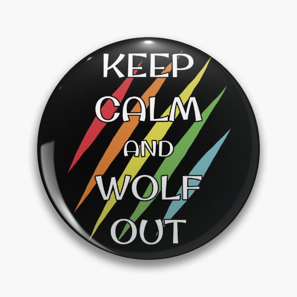 Item preview, Keep Calm And Wolf Out designed and sold by LunaticoDraws.