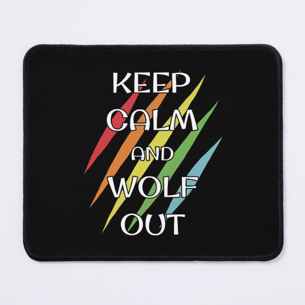 Item preview, Keep Calm And Wolf Out designed and sold by LunaticoDraws.