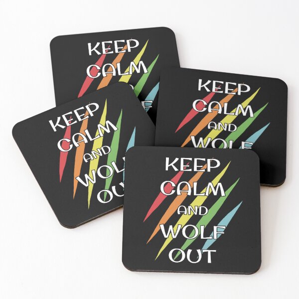 Item preview, Keep Calm And Wolf Out designed and sold by LunaticoDraws.