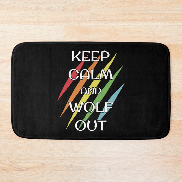 Item preview, Keep Calm And Wolf Out designed and sold by LunaticoDraws.