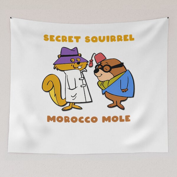 Item preview, Secret Animal Movie Cartoon Agent Vintage designed and sold by SkittlesBell82.