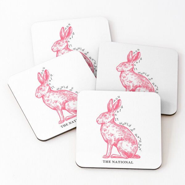 Item preview, You Said It Would Be Painless.  The National _Quot_Pink Rabbits_Quot_ designed and sold by AlleneRuecker.