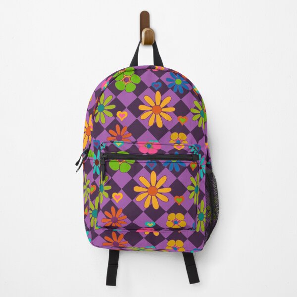 Item preview, Retro Flower Checkerboard designed and sold by cascadiacreator.