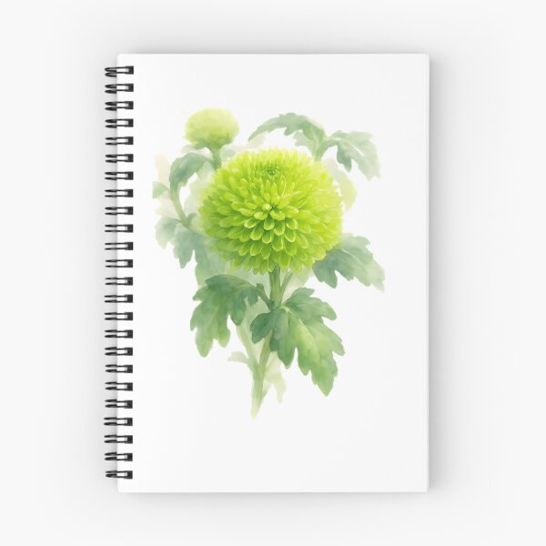 Item preview, Green Pompon Chrysanthemum designed and sold by HOMETOWN86.