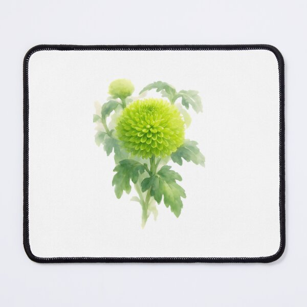 Item preview, Green Pompon Chrysanthemum designed and sold by HOMETOWN86.