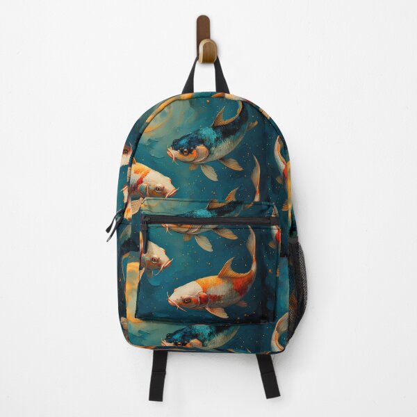 Item preview, Fantastically beautiful carp in a mysterious pond. designed and sold by Natalia-Vlad.