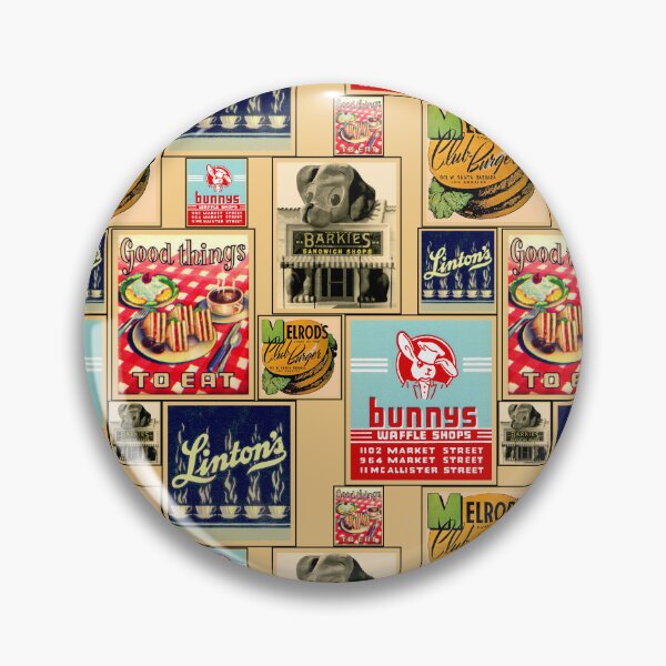 Item preview, Vintage Matchbook Patchwork Print designed and sold by Unkie Monkie Studios.