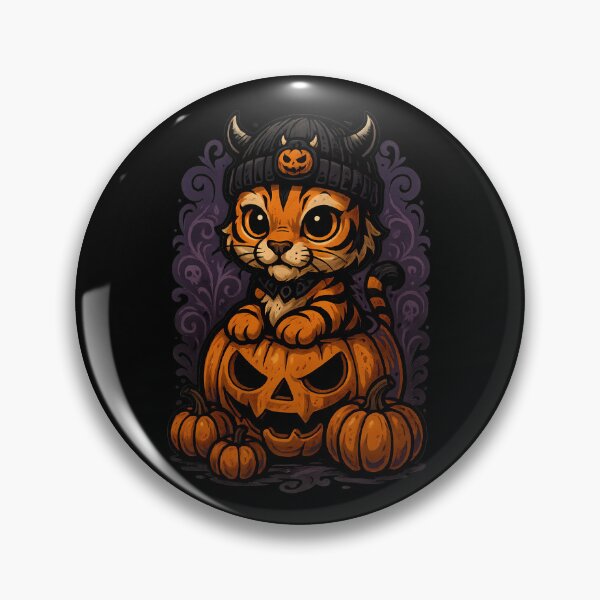 Item preview, Cute Halloween Tiger designed and sold by Bawek85Designs.