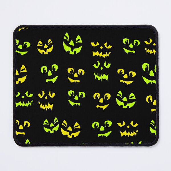 Item preview, Spooky Neon Halloween Smiles Seamless Repeat designed and sold by Sharon Schwalbe.