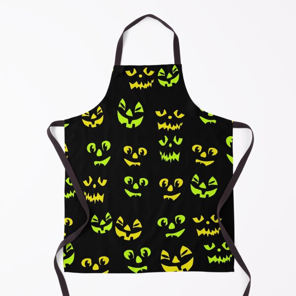 Item preview, Spooky Neon Halloween Smiles Seamless Repeat designed and sold by Sharon Schwalbe.