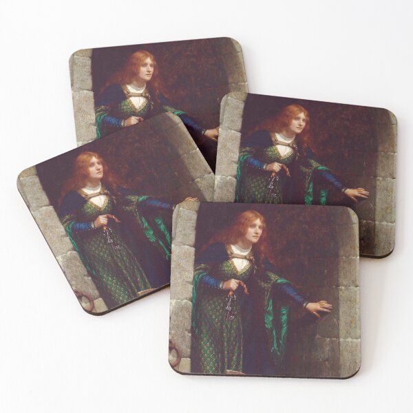 Item preview, The Keys, c. 1909 by Edmund Blair Leighton designed and sold by Cat Lady Designs.