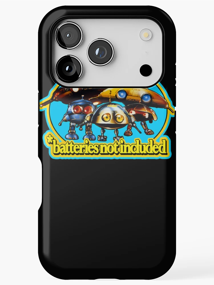 Thumbnail 1 of 4, iPhone Case, Batteries Not Included Robots designed and sold by ROBERTWILSHOP.