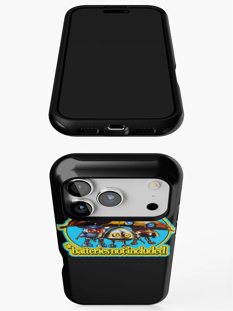 Thumbnail 3 of 4, iPhone Case, Batteries Not Included Robots designed and sold by ROBERTWILSHOP.