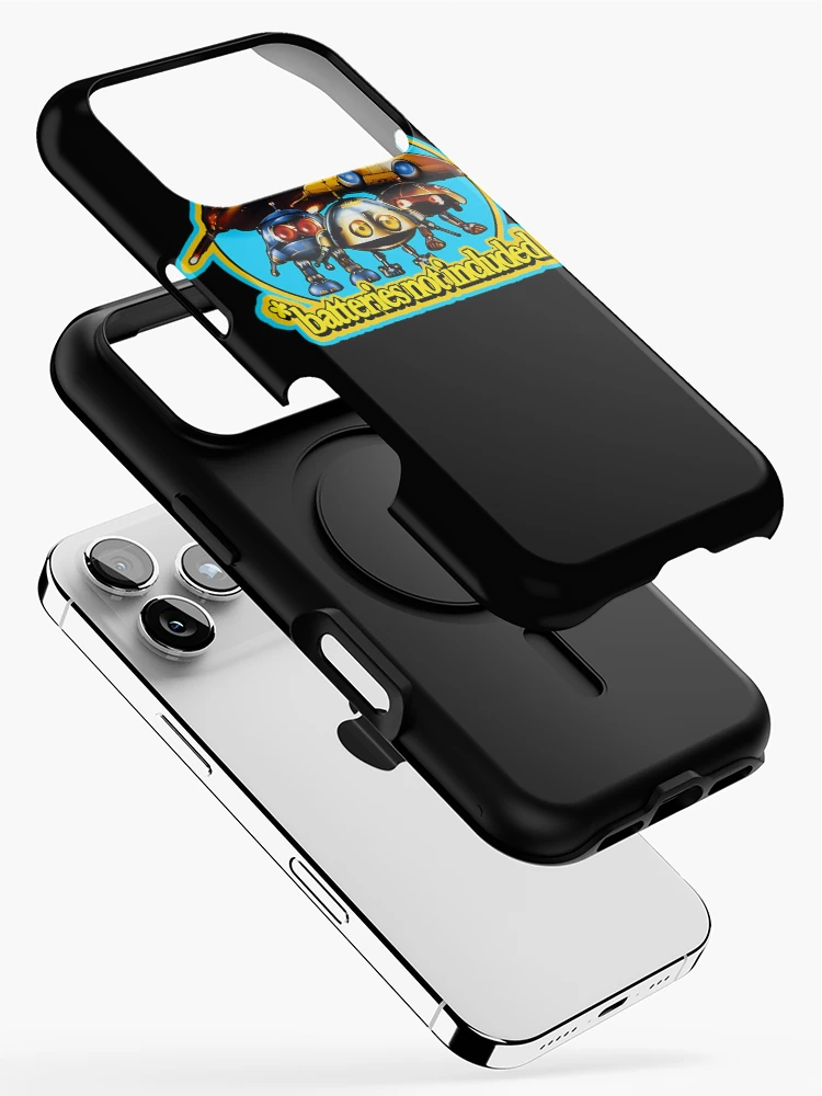 Thumbnail 2 of 4, iPhone Case, Batteries Not Included Robots designed and sold by ROBERTWILSHOP.
