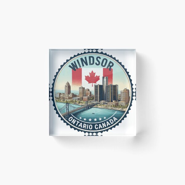 Item preview, Windsor Ontario - Travel Art designed and sold by clarkfraser.
